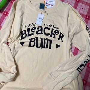 Cream Long Sleeve Wrigley Field Tee